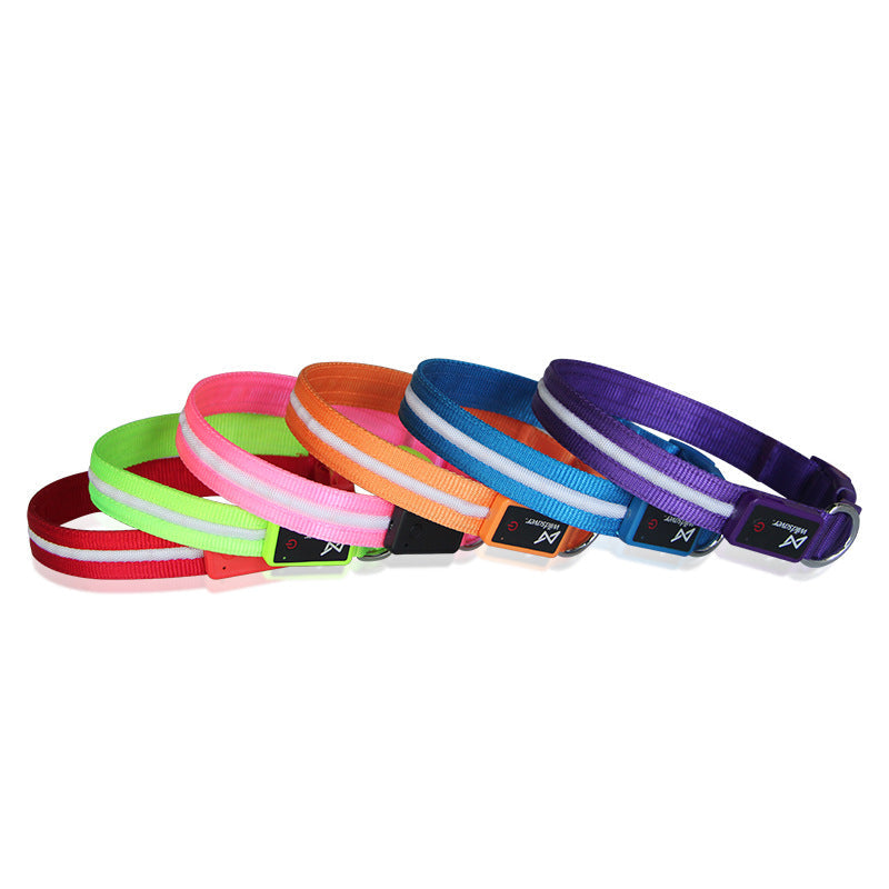 Light Up Your Night Walks: The Creative LED USB Charging Luminous Pet Leash